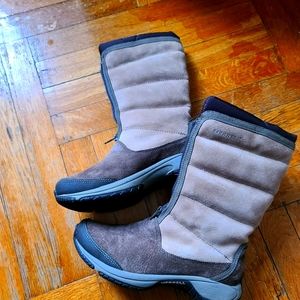 Merrell Suede Snow Boots Primaloft